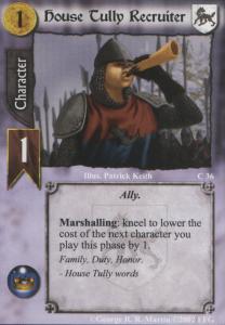 House Tully Recruiter